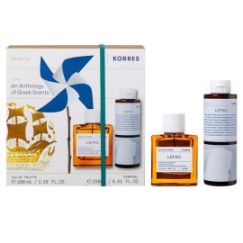 Korres Promo Lefko Eau De Toilette 100ml & Shower Gel 250ml