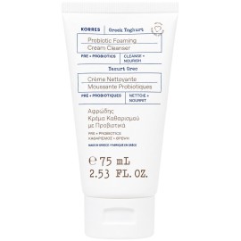 Korres Greek Yoghurt Probiotic Foaming Cream Cleanser Αφρώδης Κρέμα Καθαρισμού με Προβιοτικά 75ml