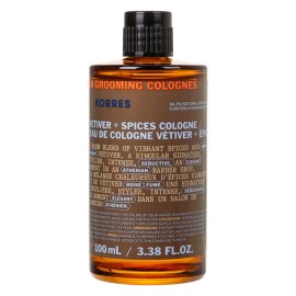 Korres Athenian Grooming Vetiver & Spices Eau de Cologne 100ml