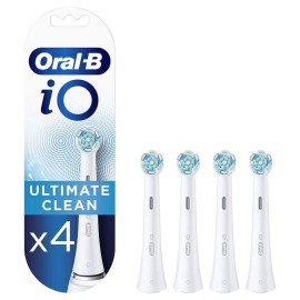 Oral-B iO Ultimate Clean Brush Heads White 4τεμ