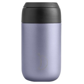 Chillys Series2 Ανοξείδωτο Ισοθερμικό Ποτήρι Καφέ Coffee Cup Metallic Lavender 340ml