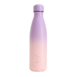 Chillys Ανοξείδωτο Μπουκάλι - Θερμός Gradient Peach Purple 500ml