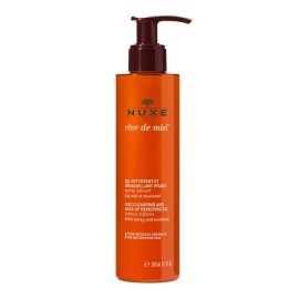 Nuxe Reve De Miel Face Cleansing & Make-Up Removing Gel Απαλό Τζελ Καθαρισμού & Ντεμακιγιάζ Προσώπου για Ξηρές & Ευαίσθητες Επιδερμίδες 200ml