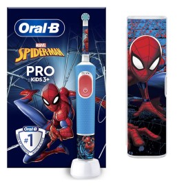 Oral-B Pro Kids 3+ Years Electric Toothbrush Spider-Man Με Θήκη Ταξιδίου 1τεμ