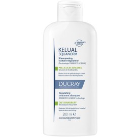 Ducray Kelual Squanorm Regulating Treatment Shampoo Σαμπουάν Θεραπείας για Λιπαρή Πιτυρίδα 200ml