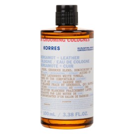 Korres Athenian Grooming Bergamot & Leather Eau de Cologne 100ml