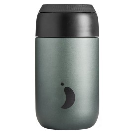 Chillys Series2 Ανοξείδωτο Ισοθερμικό Ποτήρι Καφέ Coffee Cup Cargo Slate 340ml