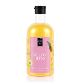 Lavish Care Melon Bites Bath & Shower Αφρόλουτρο Gel με Άρωμα Καλοκαιρινά Φρούτα 500ml