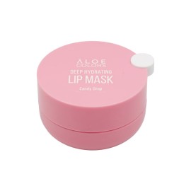 Aloe Colors Hydrating Lip Mask Candy Drop Μάσκα Χειλιών με Γεύση Βανίλια & Καρύδα - Pink 10ml