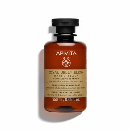 Apivita Royal Jelly Elixir Σαμπουάν Αναζωογόνησης Με Royal Jelly-Ir & Φυσικά Αμινοξέα Μεταξιού 250ml