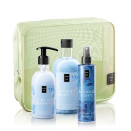 Lavish Care Promo Midnight Blossom Bath & Shower Gel 500 ml & Body Lotion 300ml & Blooming Nights Mist 200ml & Νεσεσέρ
