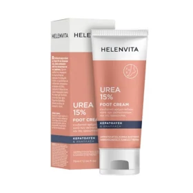 Helenvita Urea 15% Ενυδατική Κρέμα Ποδιών με Ουρία 75ml