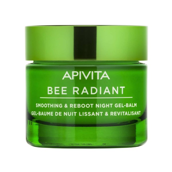 Apivita Bee Radiant Gel-Balm Νύχτας Για Λείανση & Αναζωογόνηση Με Λευκή Παιώνια & Πατενταρισμένη Πρόπολη 50ml product photo