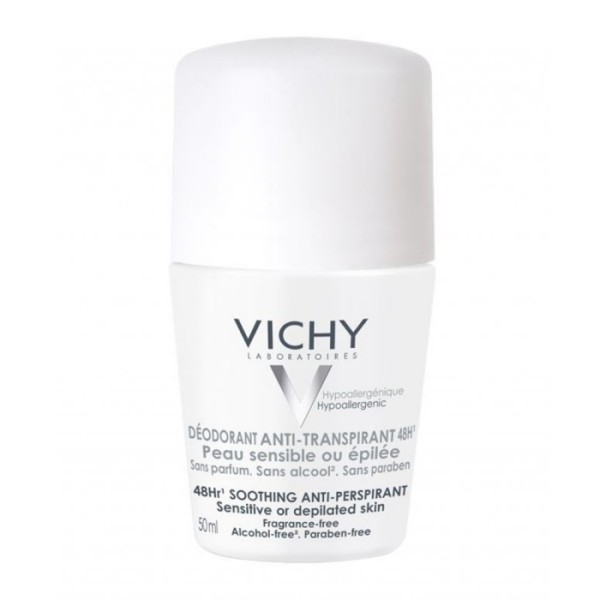 Vichy Deodorant 48h Sensitive Skin Roll-On 50 ml product photo