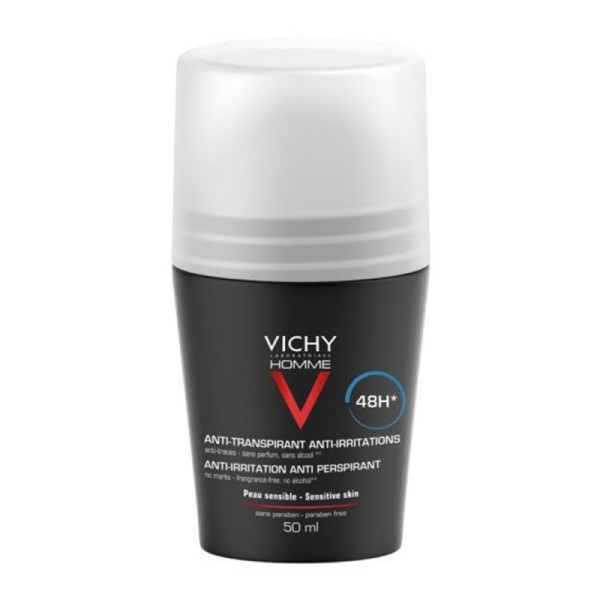 Vichy Homme 48h Deodorant Roll-on for Sensitive Skin 50 ml product photo