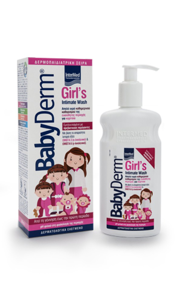 Intermed Babyderm Girls Intimate Wash 300 ml product photo