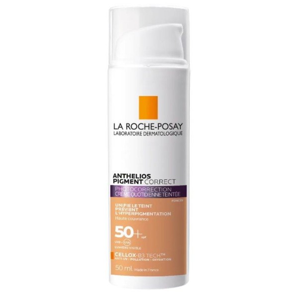 La Roche Posay Anthelios Pigment Correct Photocorrection Daily Tinted Cream Spf50+, 50ml product photo