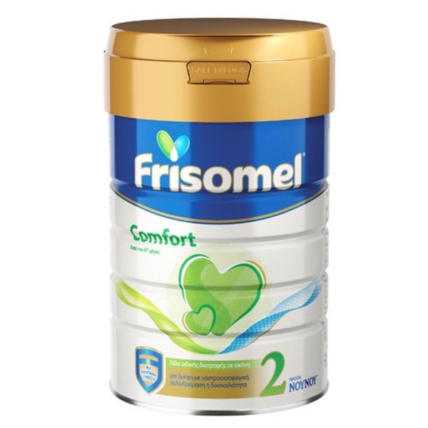 Frisomel 2 Comfort Γάλα Σε Σκόνη Ειδικής Φροντίδας Για Αναγωγές Ή Και Δυσκοιλιότητα 400 gr product photo