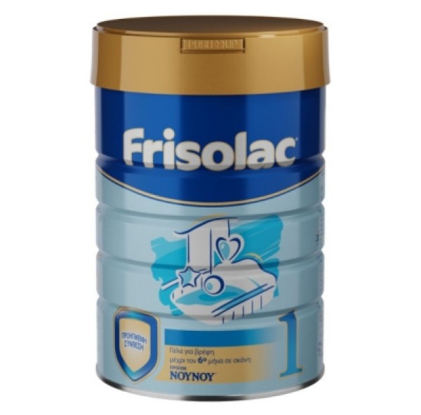 Frisolac 1 Γάλα Σε Σκόνη Από Τη Γέννηση Μέχρι 6 Μηνών 800 gr product photo