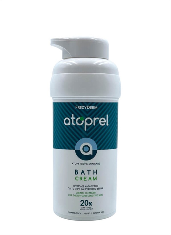 Frezyderm Atoprel Bath Cream Ειδικό Κρεμώδες Καθαριστικό Ειδικό Σαμπουάν σε Μορφή Αφρού 300ml product photo
