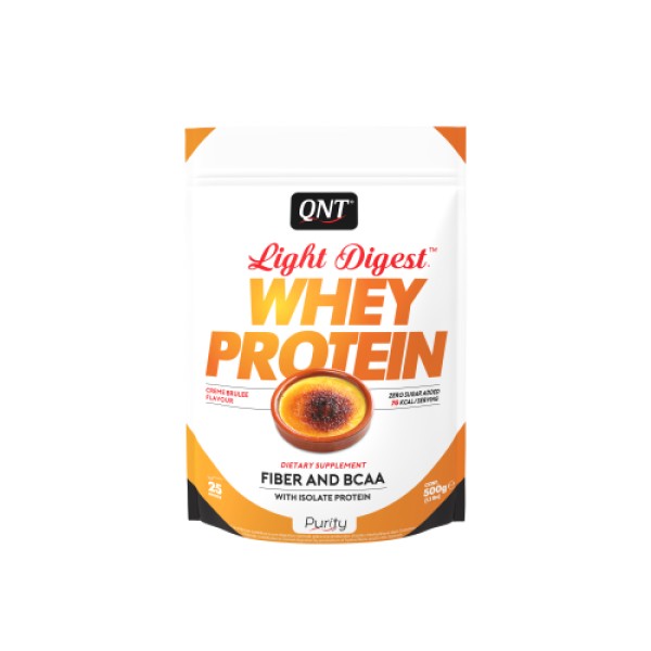 QNT Light Digest Whey Protein Creme Brulee 500 gr product photo