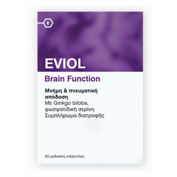 Eviol Brain Function 30 Μαλακές Κάψουλες product photo