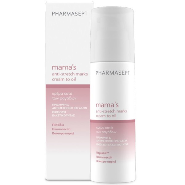 Pharmasept Mamas Anti-Stretch Marks Cream to Oil 150ml product photo