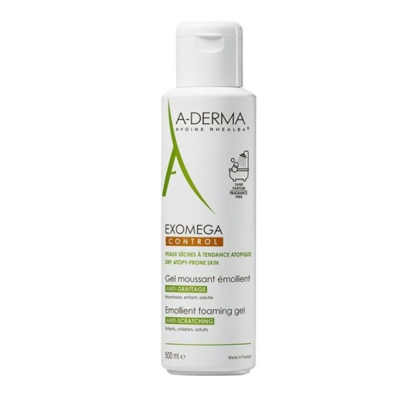 A Derma Exomega Control Gel Moussant 500 ml product photo