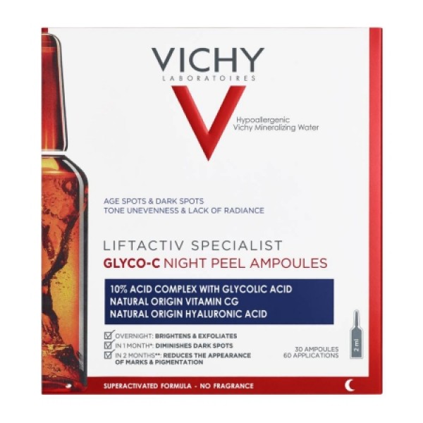 Vichy Liftactiv Specialist Glyco-C Night Peel 1.8mlx30 Αμπούλες product photo