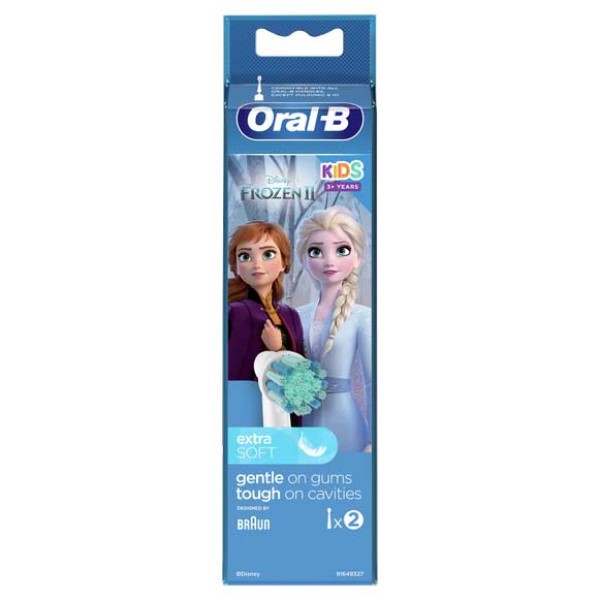 Oral-B Kids Κεφαλές Βουρτσίσματος Με Χαρακτήρες Frozen II από 3+ ετών 2 τεμ product photo