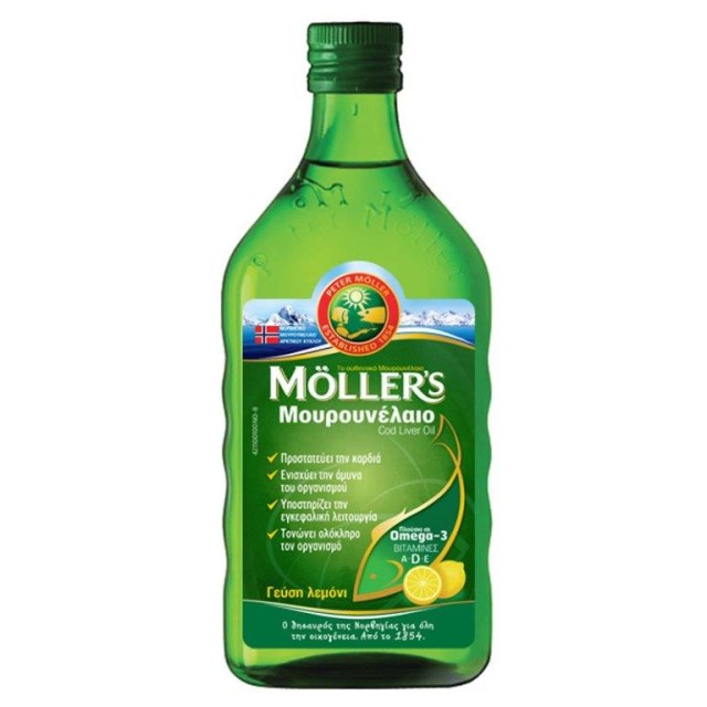 Mollers Μουρουνέλαιο Lemon 250 ml product photo