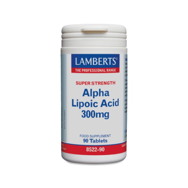 Lamberts Alpha Lipoic Acid 300Mg 90 Ταμπλέτες product photo