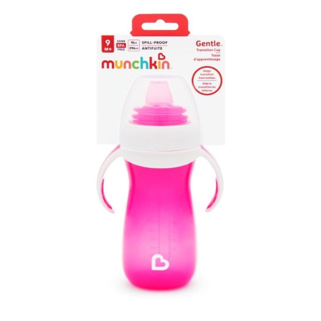 Munchkin Gentle Cup Tal Pink 300 ml - 51829 product photo