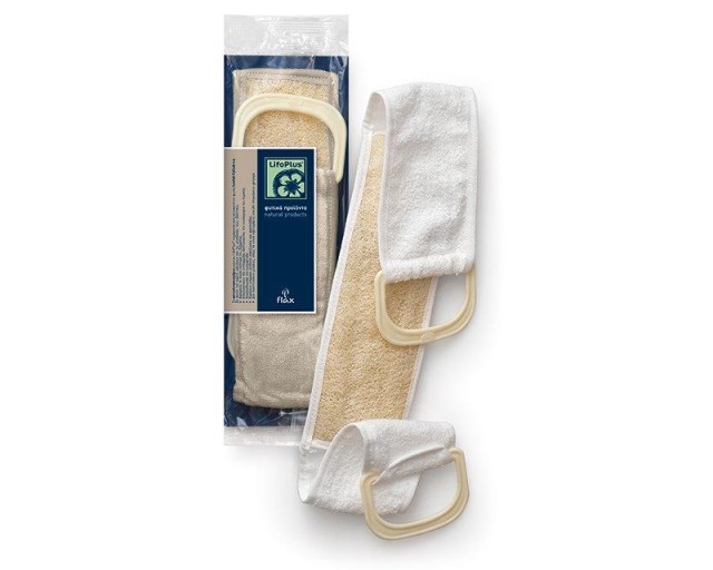 Lifoplus Τρίφτης Πλάτης Από Λούφα Με Λαβή 1 τμχ product photo