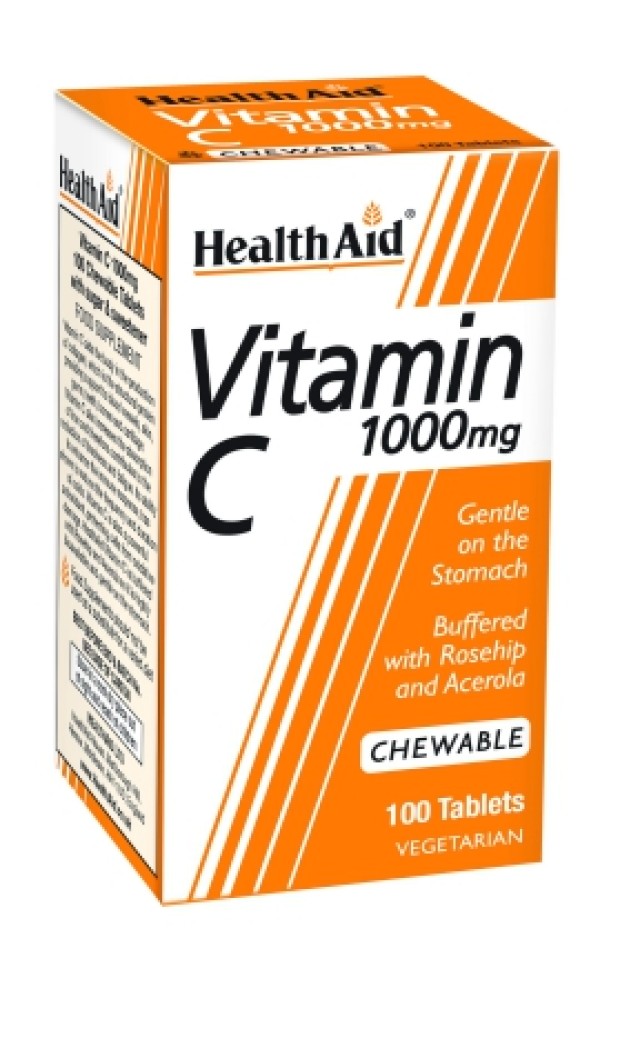 Health Aid Vitamin C 1000 mg Chewable 100 tabs product photo