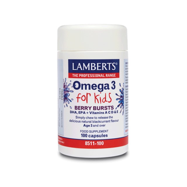 Lamberts Omega 3 For Kids 100 Κάψουλες product photo