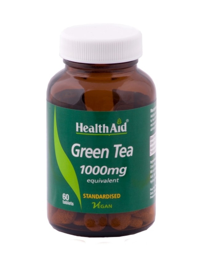 Health Aid Green Tea 1000 mg 60 tabs product photo