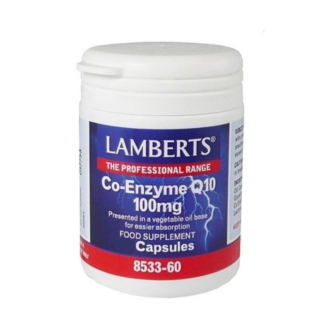 Lamberts Co-Enzyme Q10 100Mg 30 Κάψουλες product photo