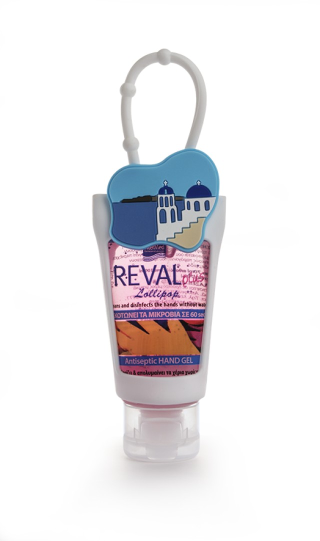 Intermed Reval Plus Hand Gel Lemon Santorini Church White 30 ml product photo