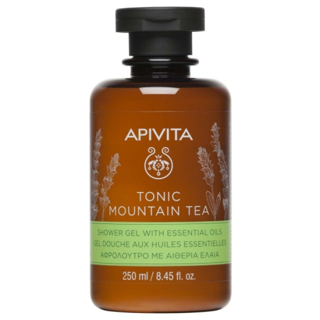 Apivita Tonic Mountain Tea Αφρόλουτρο 250 ml product photo