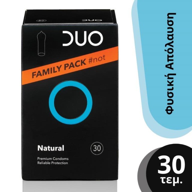DUO Νatural Προφυλακτικά Κανονικά 30 τμχ product photo