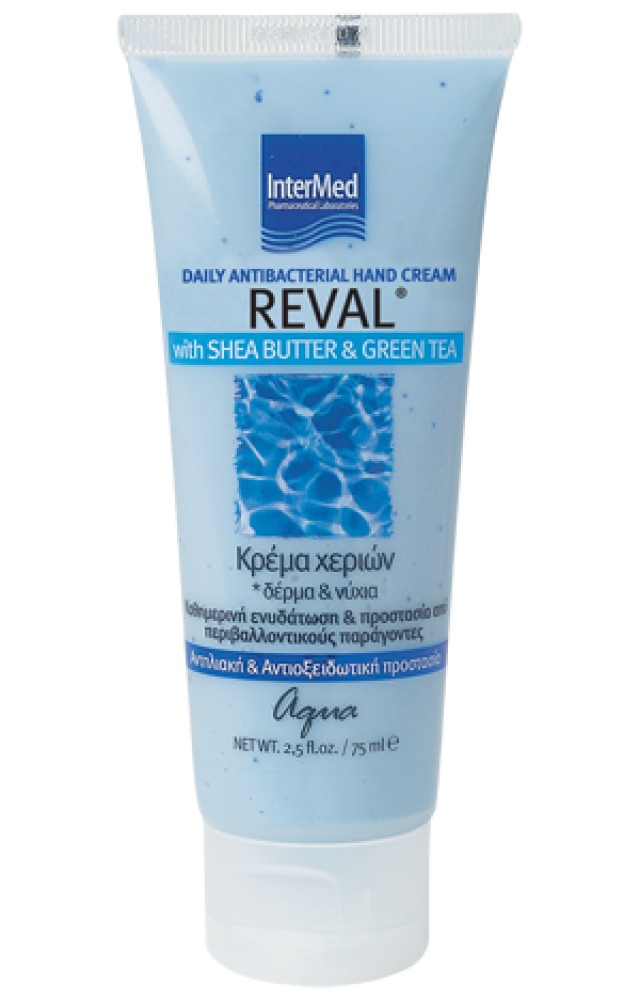 Intermed Reval Daily Antibacterial Hand Cream Aqua 75 ml product photo