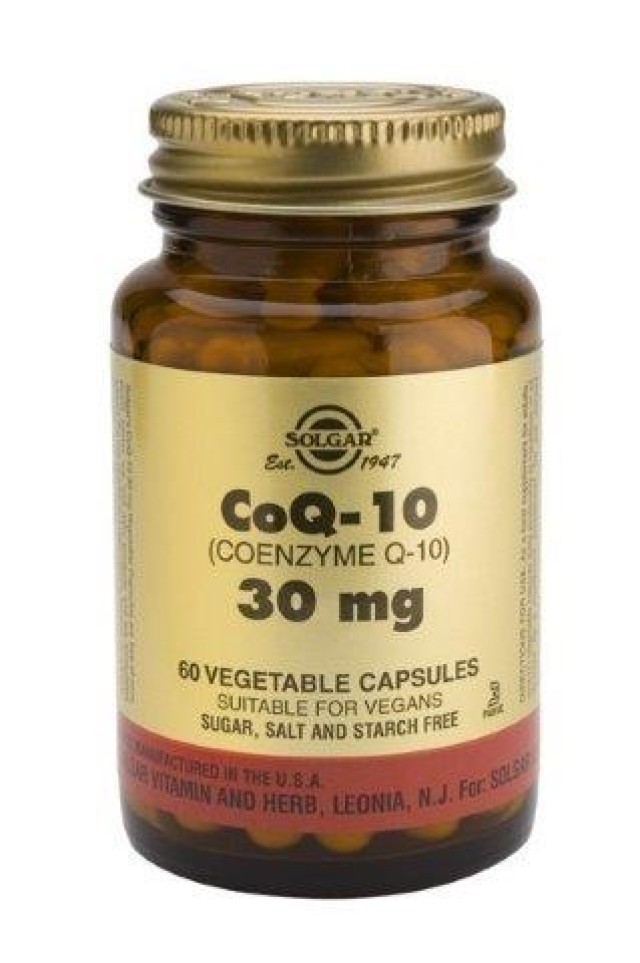 Solgar Coenzyme Q-10 30 mg 60 Veg.Caps product photo