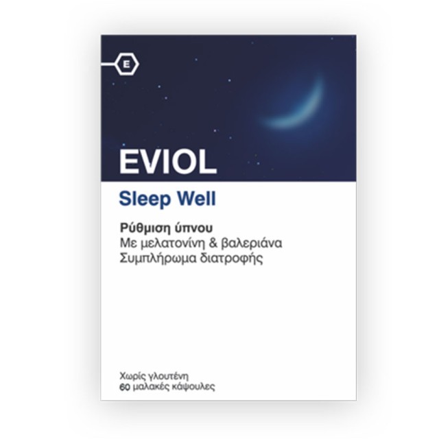 Eviol Sleep Well 60 Μαλακές Κάψουλες product photo
