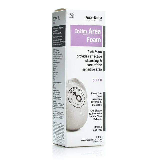 Frezyderm Intim Area Foam 150 ml | Orange Pharmacy Online Φαρμακείο