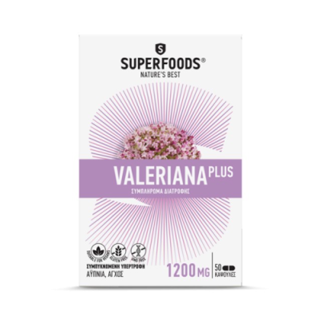 Superfoods Valeriana Plus 50 caps product photo