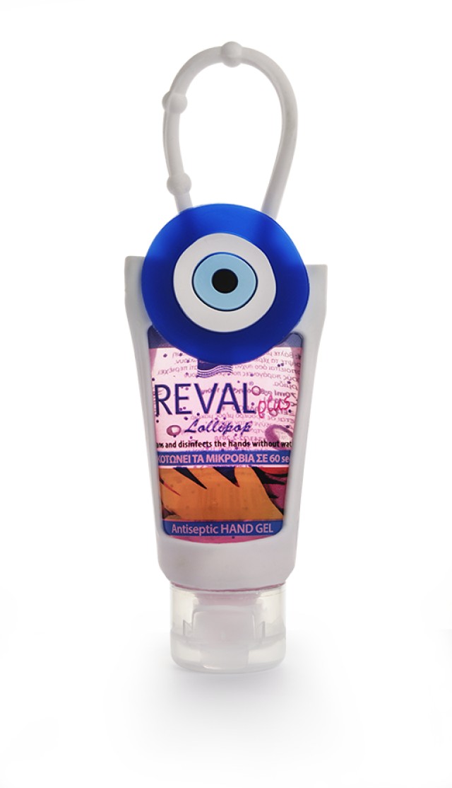 Intermed Reval Plus Hand Gel Lollipop Eye White Case 30 ml product photo