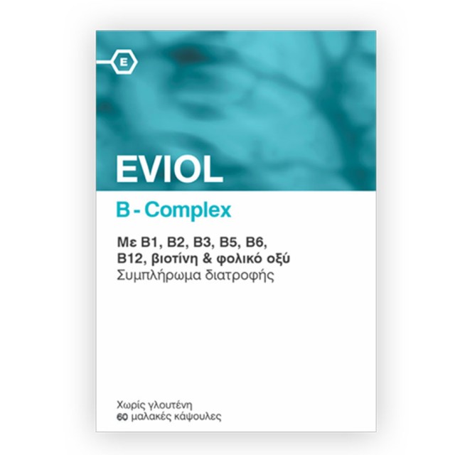 Eviol B-Complex 60 Μαλακές Κάψουλες product photo