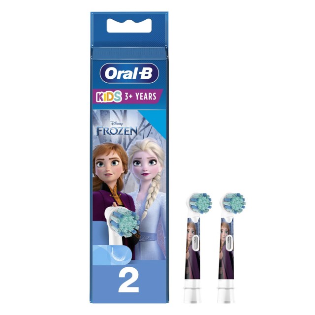 Oral-B Kids Frozen II Electric Toothbrush Replacement Heads Extra Soft 2τεμ product photo