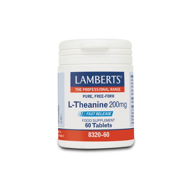 Lamberts L-Theanine 200Mg 60 Ταμπλέτες product photo